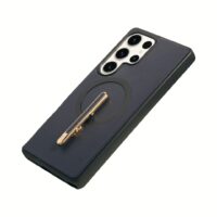 Custype รุ่น Magnetic Wireless Charging Phone Case With Single Pole Stand - เคส Galaxy S25 Ultra - สี Blue