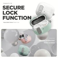 VRS รุ่น Modern Lock - เคส Galaxy Buds 3/ 3 Pro - สี White
