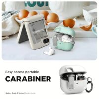 VRS รุ่น Modern Lock - เคส Galaxy Buds 3/ 3 Pro - สี White