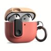 VRS รุ่น Modern Lock - เคส Airpods 4 - สี Peach/Coral
