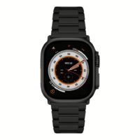 Sandmarc รุ่น Titanium (Grade 2) - สายนาฬิกา Apple Watch Ultra 1/2 - สี Black