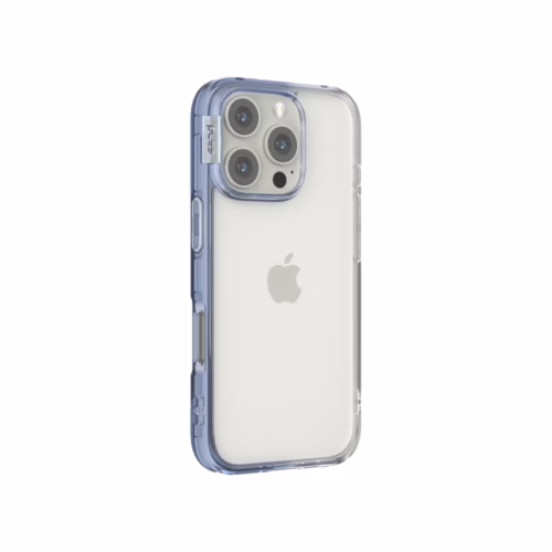 Ples รุ่น Lepi Air Layer TwoFace - เคส iPhone 16 Pro Max - สี Cashmere Blue/Transparent - Image 2