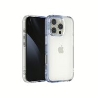 Ples รุ่น Lepi Air Layer TwoFace - เคส iPhone 16 Pro Max - สี Cashmere Blue/Transparent