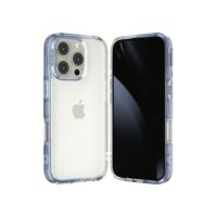 Ples รุ่น Lepi Air Layer TwoFace - เคส iPhone 16 Pro Max - สี Cashmere Blue/Transparent