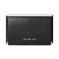 GRAMS(28) รุ่น 108 Cardholder (Nappa Leather) - กระเป๋าสตางค์ - สี Black