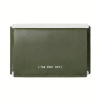 GRAMS(28) รุ่น 108 Cardholder (Nappa Leather) - กระเป๋าสตางค์ - สี Olive
