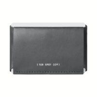 GRAMS(28) รุ่น 108 Cardholder (Nappa Leather) - กระเป๋าสตางค์ - สี Fossil Grey