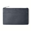 GRAMS(28) รุ่น 114 Leather Folio - ซองใส่ MacBook Air 13" (M2/M3) / MacBook Pro 13" (M1/M2) - สี Pebbled Navy Blue