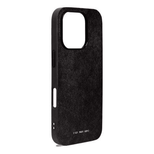 GRAMS(28) รุ่น 121 MagSafe Leather (Snowflake Leather) - เคส iPhone 16 Pro - สี Black - Image 4