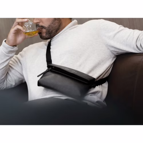 GRAMS(28) รุ่น 153 Sling Mini - กระเป๋า - สี Pebbled Black - Image 11