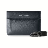 GRAMS(28) รุ่น 153 Sling Mini - กระเป๋า - สี Pebbled Navy Blue