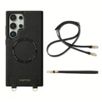 Custype รุ่น Original Design Case - Bundle Set - เคส Galaxy S25 Ultra - สี Black/Strap