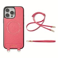 Custype รุ่น Original Design Case - Bundle Set - เคส iPhone 16 Pro Max - สี Peach Pink/Strap