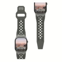 UAG รุ่น Monarch - สายนาฬิกา Apple Watch 42/44/45/49mm - สี Olive/Titanium