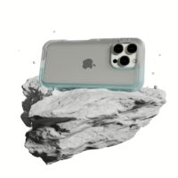 Ples รุ่น Arche TwoFace - เคส iPhone 16 Pro Max - สี Silver/Powder Blue