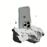 Ples รุ่น Arche TwoFace - เคส iPhone 16 Pro Max - สี Silver/Powder Blue