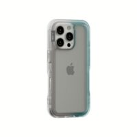 Ples รุ่น Arche TwoFace - เคส iPhone 16 Pro Max - สี Silver/Powder Blue