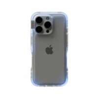 Ples รุ่น Arche TwoFace - เคส iPhone 16 Pro Max - สี Silver/Powder Blue