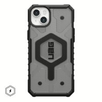 UAG รุ่น Pathfinder Clear MagSafe – เคส iPhone 15 Plus - สี Ash