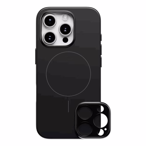 ohsnap! รุ่น Snap Case - เคส iPhone 16 Pro Max - สี Obsidian Black (พร้อมกรอบอลูมิเนียม)