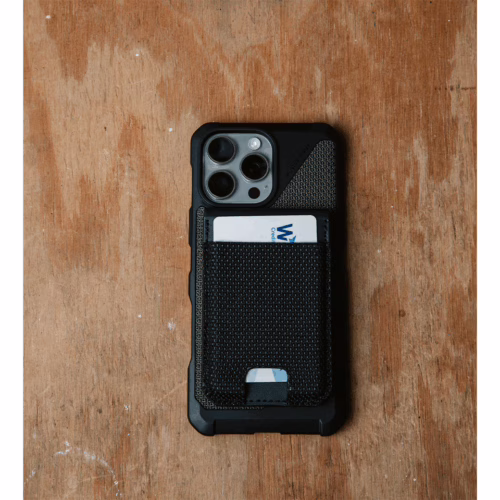 UAG รุ่น Metropolis Wallet - ที่เก็บบัตรติดหลังมือถือ - สี Kevlar Black - Image 8