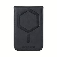 UAG รุ่น Metropolis Wallet - ที่เก็บบัตรติดหลังมือถือ - สี Kevlar Black