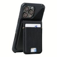 UAG รุ่น Metropolis Wallet - ที่เก็บบัตรติดหลังมือถือ - สี Kevlar Black