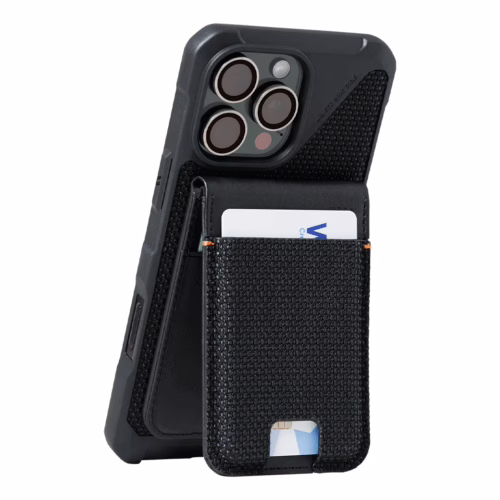 UAG รุ่น Metropolis Wallet - ที่เก็บบัตรติดหลังมือถือ - สี Kevlar Black - Image 6