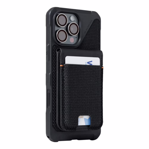 UAG รุ่น Metropolis Wallet - ที่เก็บบัตรติดหลังมือถือ - สี Kevlar Black - Image 5