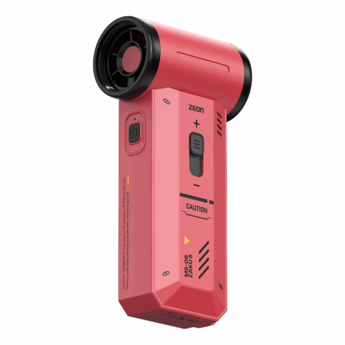 Momax รุ่น 1° Airo - พัดลม+ดูดฝุ่น แบบพกพา 2-in-1 - สี MS-06S-Red (Limited Edition)