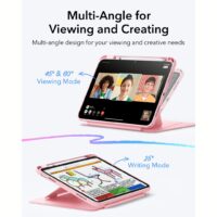ESR รุ่น Flip Magnetic Case (Pencil Holder) - เคส iPad 11" (A16/2025), iPad 10.9" (10th/2022) - สี Pink