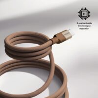 Momax สายชาร์จ รุ่น Mag.Link ชาร์จไว PD QC 3.0 100W USB-C to C (ยาว 1m) - สี Green