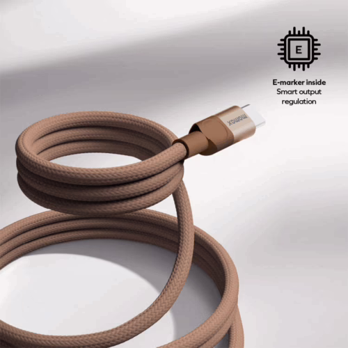Momax สายชาร์จ รุ่น Mag.Link ชาร์จไว PD QC 3.0 100W USB-C to C (ยาว 1m) - สี Green - Image 4