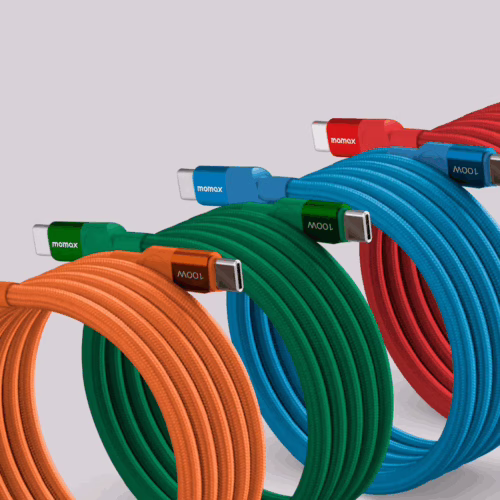 Momax สายชาร์จ รุ่น Mag.Link ชาร์จไว PD QC 3.0 100W USB-C to C (ยาว 1m) - สี Green - Image 8
