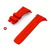 Y24 รุ่น CASESTRAP - สายนาฬิกา 45/46/49mm - สี Red