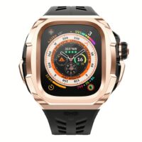 Y24 รุ่น SÖDER - เซ็ตเคสและสายนาฬิกา Apple Watch (49mm) - สี Black/Rose Gold